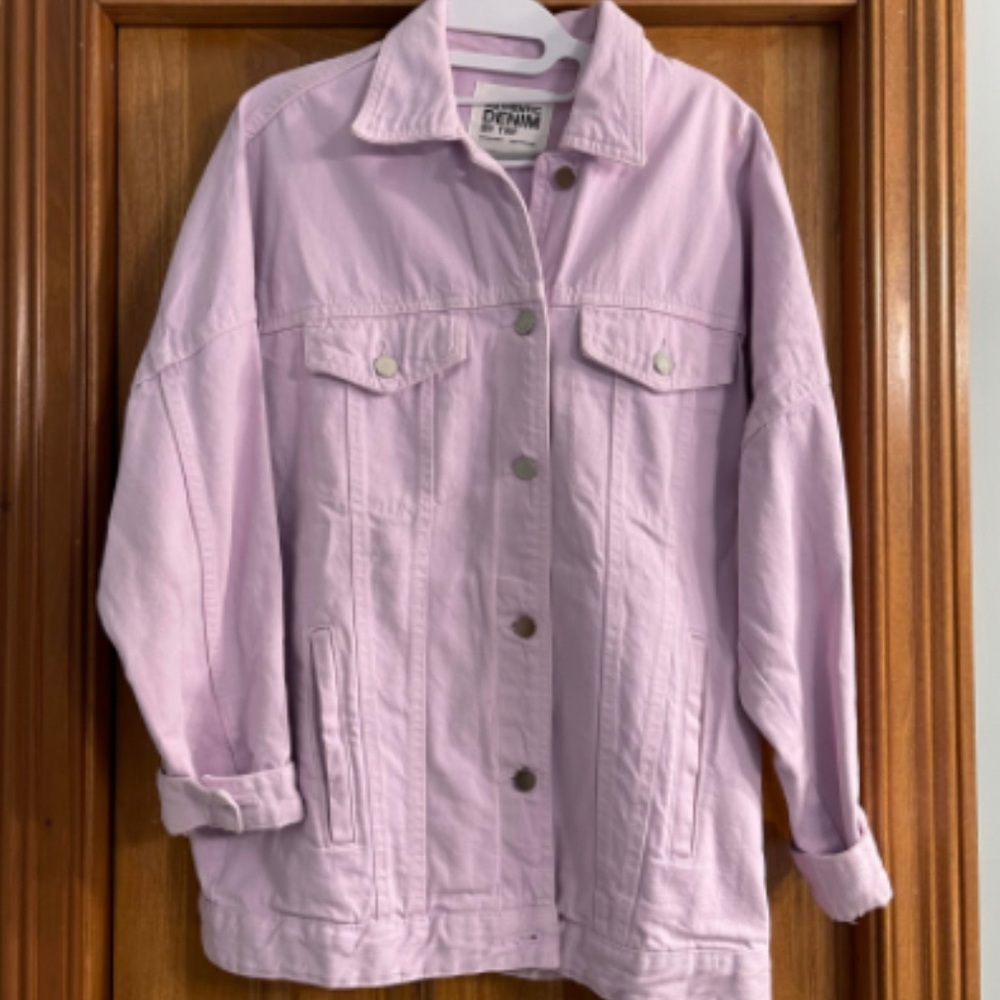 Purple Denim Jacket